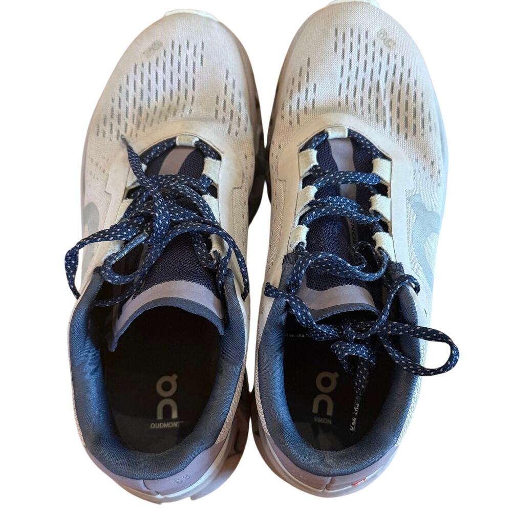 On Cloudmonster Running Shoes Pearl Arctic Purple Womens Sz 9.5 Sneakers Active - Picture 6 of 7